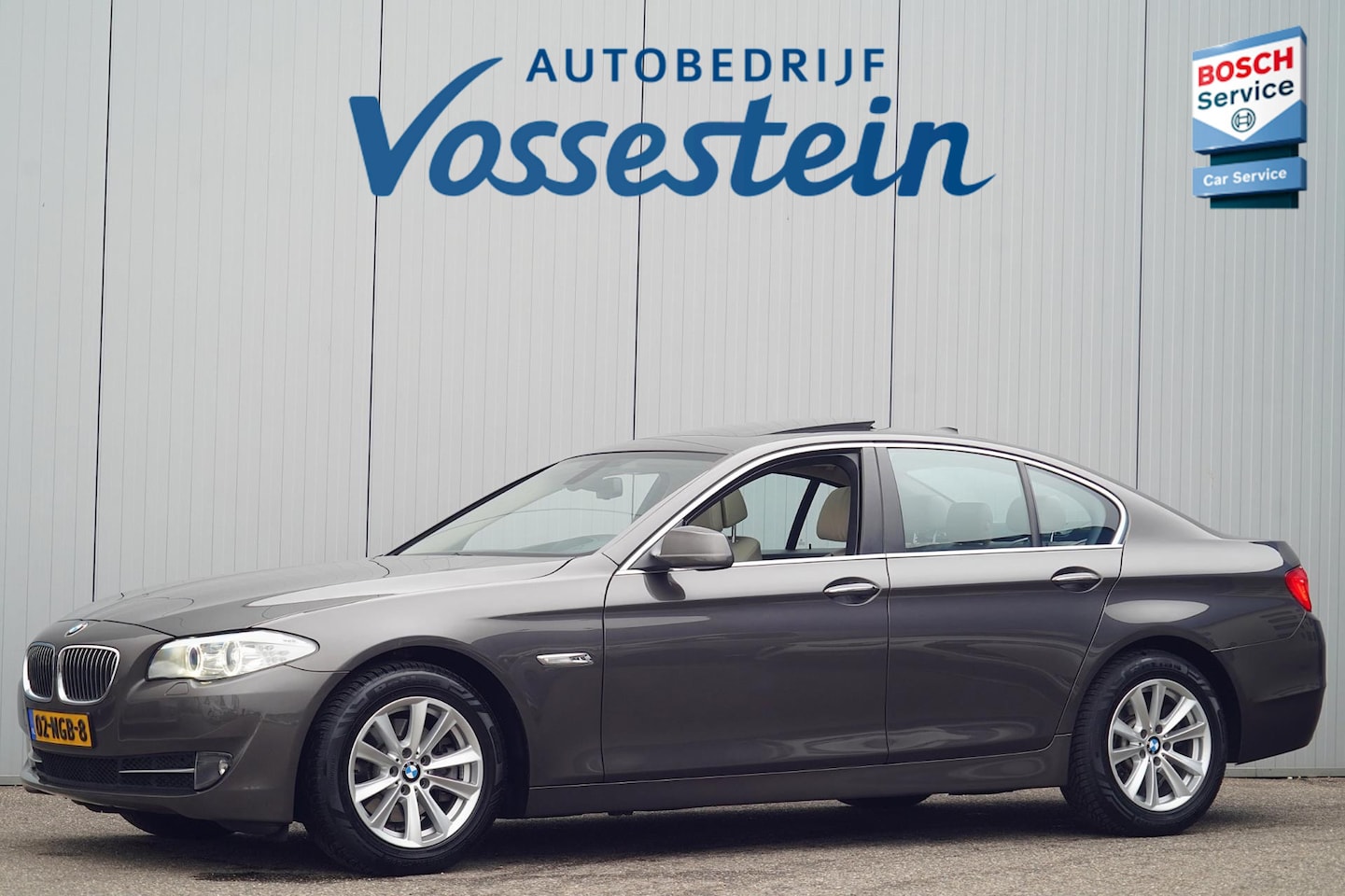 BMW 5-serie - 523i High Executive / NL-Auto / Schuifdak / Leder / Head-Up / Navi / Climate / Cruise / 18 - AutoWereld.nl