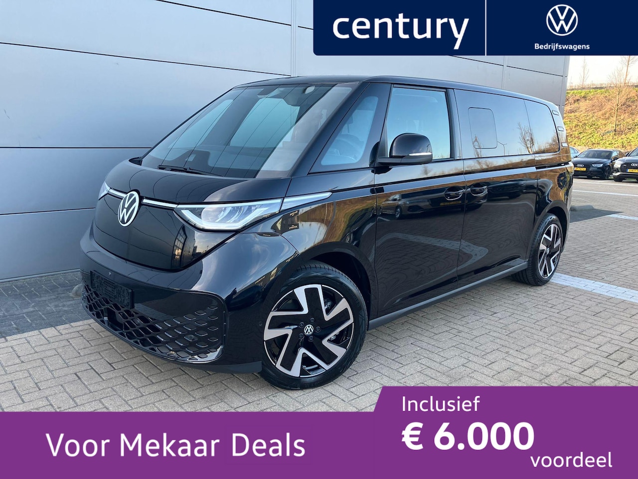 Volkswagen ID. Buzz - Bedrijfswagens People Bulli Elektromotor 210 kW (286 pk) - L2 - AutoWereld.nl