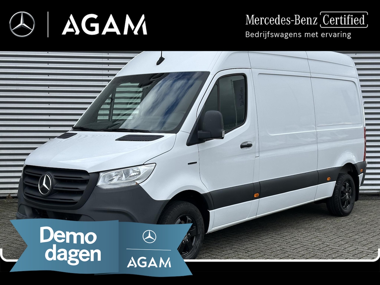 Mercedes-Benz eSprinter - L2H2 Snelladen Leer Camera Airco 41kWh 100% Elektrisch - AutoWereld.nl