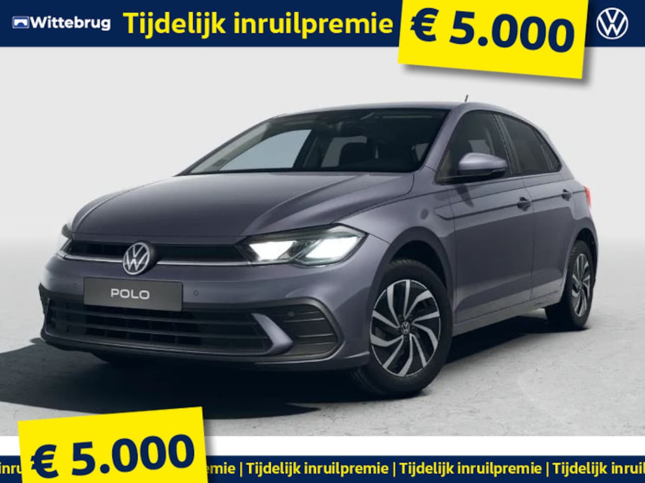 Volkswagen Polo - 1.0 TSI Life Edition !!!Profiteer ook van 2.000 EURO inruilpremie!!! - AutoWereld.nl