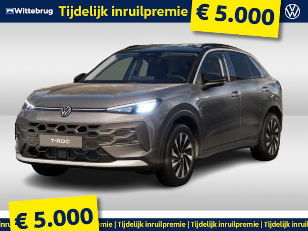 Volkswagen T-Roc - 1.5 eTsi Life First Edition !!!Profiteer ook van 2.000 EURO inruilpremie!!! - AutoWereld.nl