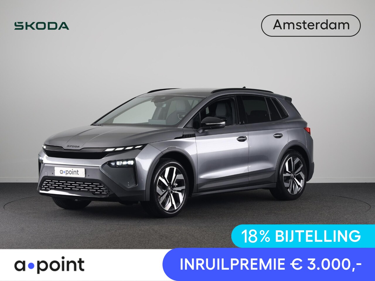 Skoda Elroq - 60 Sportline 204pk | Adaptive Cruise Control | Blind Spot | Elek. achterklep - AutoWereld.nl