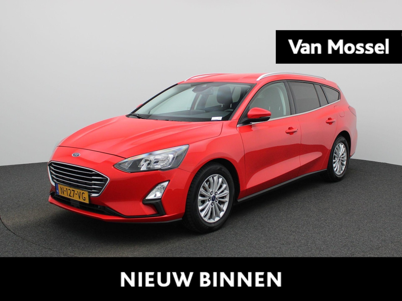 Ford Focus Wagon - 1.0 EcoBoost Titanium X Business | DIGITAAL DASHBOARD | ADAPT. CRUISE | NAVI | WINTER PACK - AutoWereld.nl