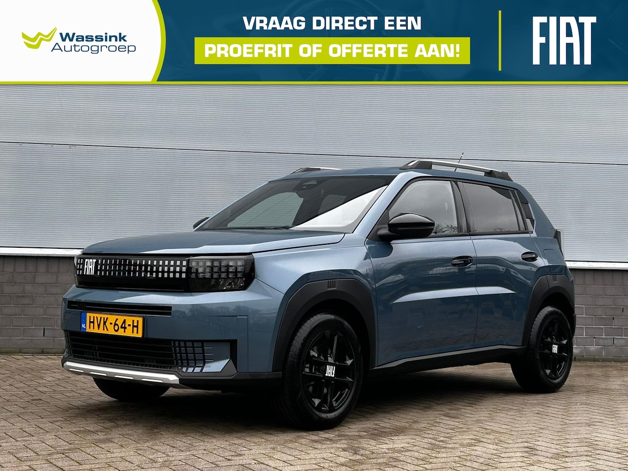 Fiat Grande Panda - 1.2 Hybrid 100pk AUTOMAAT Icon | Style Pack | Lichtmetaal | Privacy glass| Parkeersensoren - AutoWereld.nl