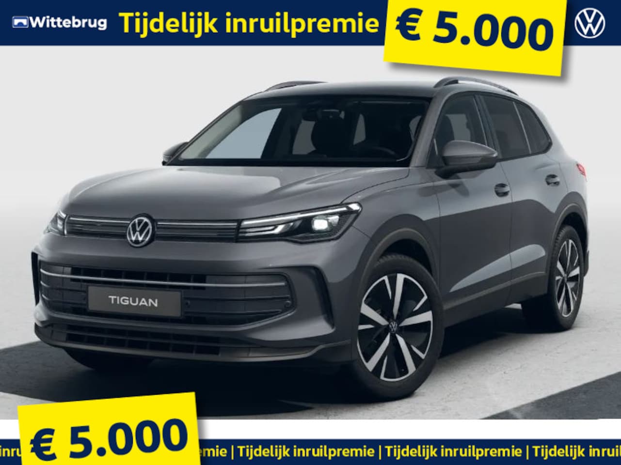 Volkswagen Tiguan - 1.5 eHybrid Life Edition !!!Profiteer ook van 4.000 EURO inruilpremie!! - AutoWereld.nl