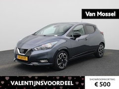 Nissan Micra - 1.0 IG-T N-Design NAVIGATIE | PDC | AIRCO | CRUISE | BLUETOOTH | RADIO | 12 MAANDEN BOVAG