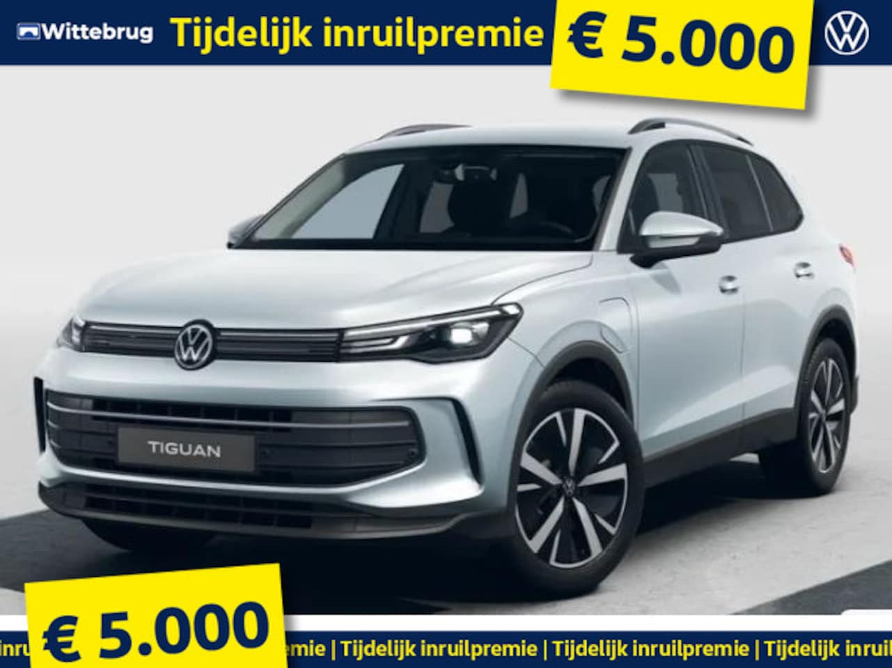 Volkswagen Tiguan - 1.5 eHybrid Life Edition !!!Profiteer ook van 4.000 EURO inruilpremie!!! - AutoWereld.nl