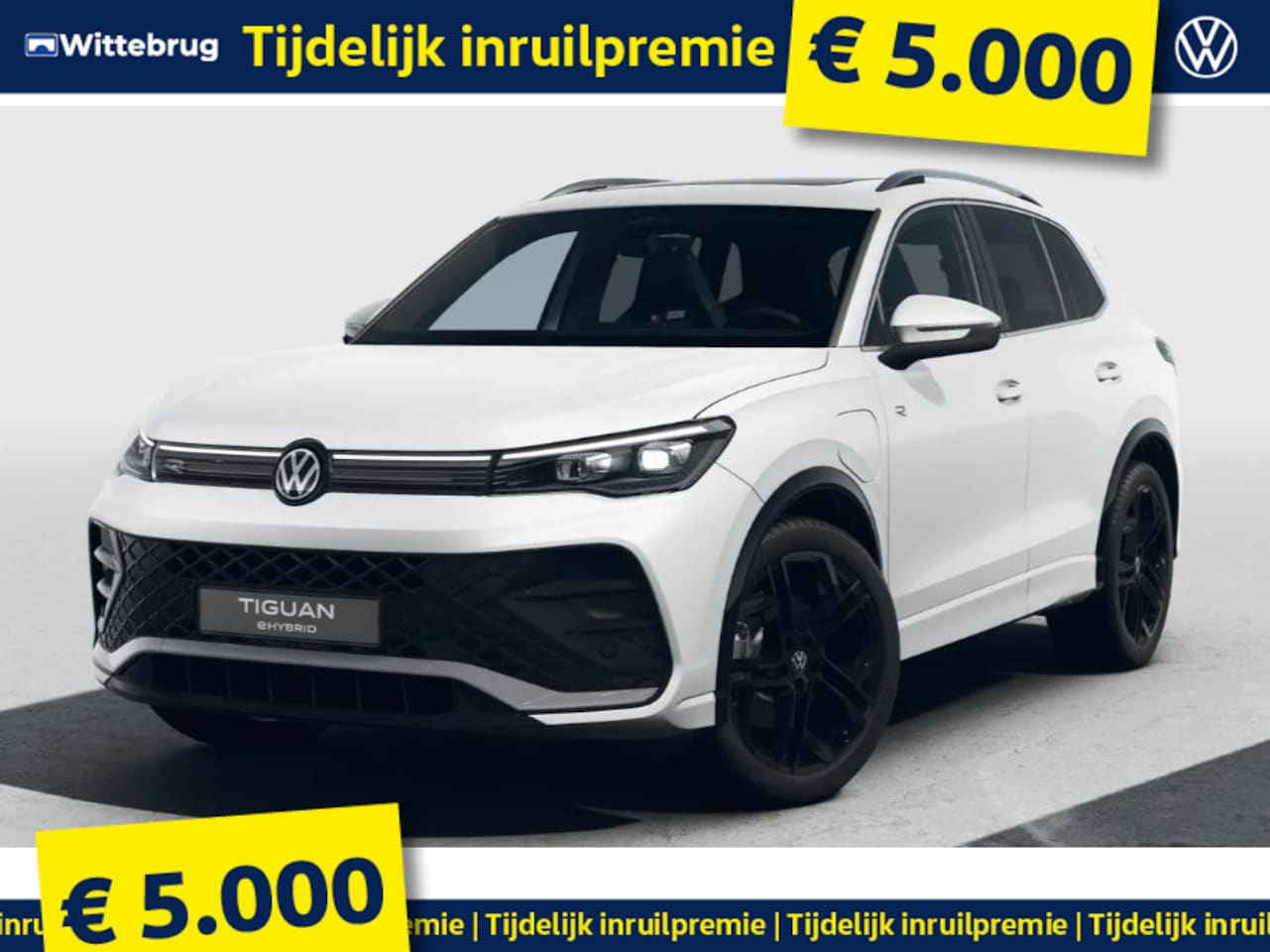 Volkswagen Tiguan - 1.5 eHybrid R-Line Edition !!!Profiteer ook van 4.000 EURO inruilpremie!! - AutoWereld.nl