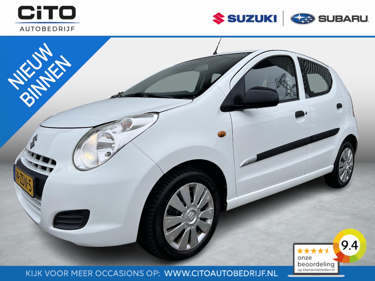 Suzuki Alto - 1.0 Comfort Automaat | All Season Banden | Airco | Elektrische Raambediening - AutoWereld.nl