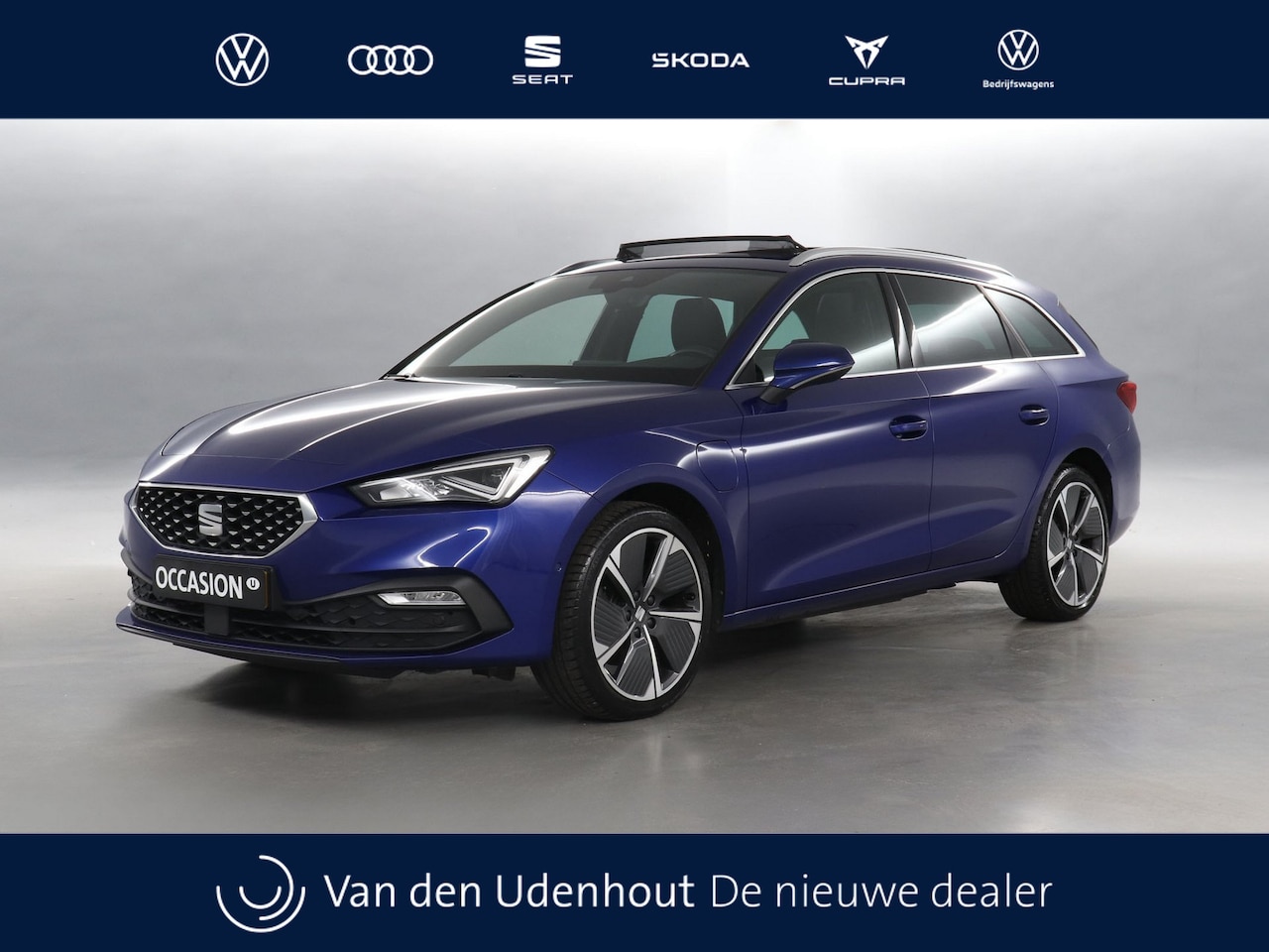 SEAT Leon Sportstourer - 1.4 TSI 245pk eHybrid PHEV FR DSG / Camera / Panoramadak / Stoel + Stuurverwarming / App C - AutoWereld.nl