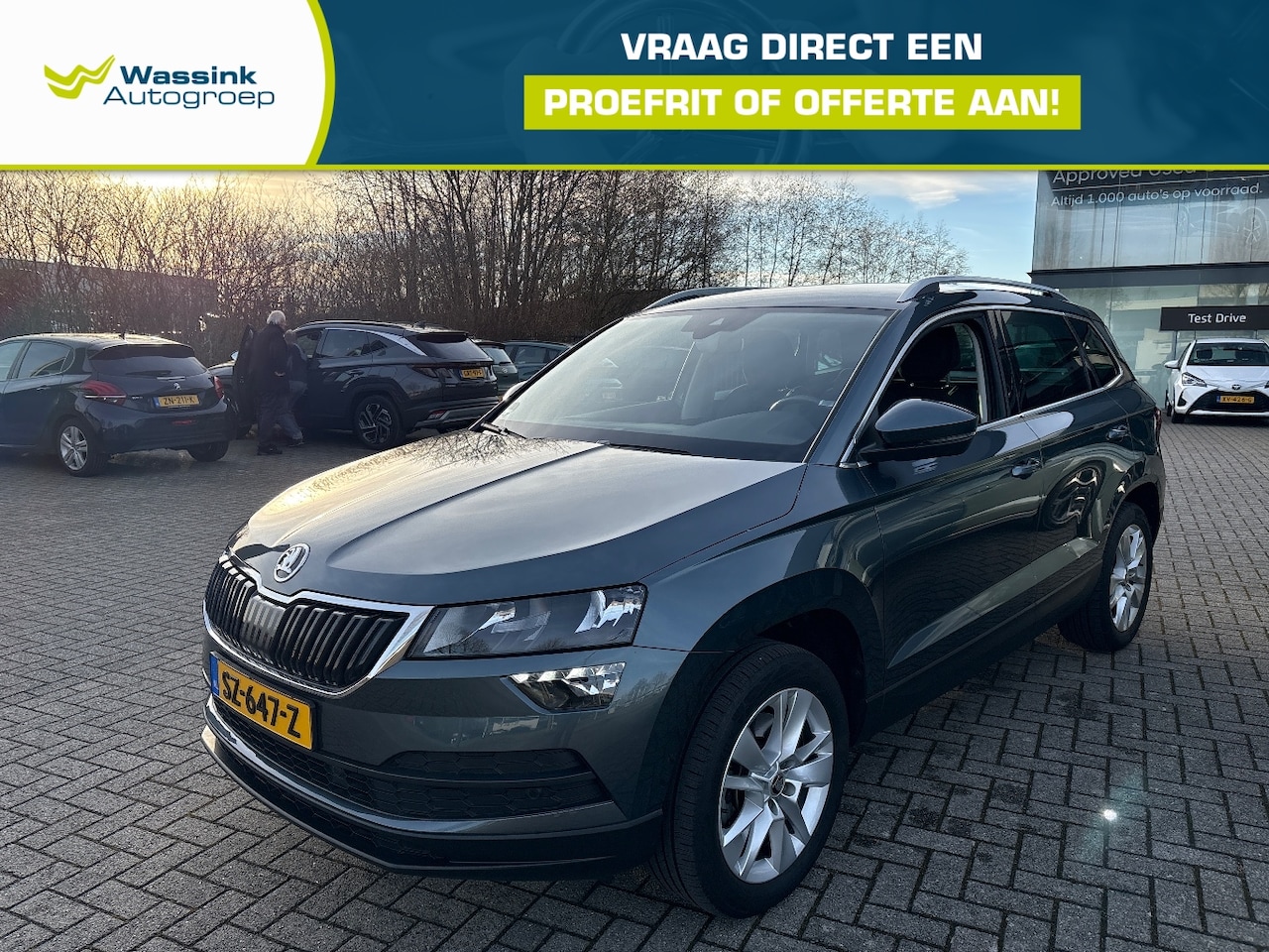 Skoda Karoq - 1.5 TSI ACT Greentech 150pk Ambition Business | Binnenkort Verwacht | Trekhaak Elektrisch - AutoWereld.nl