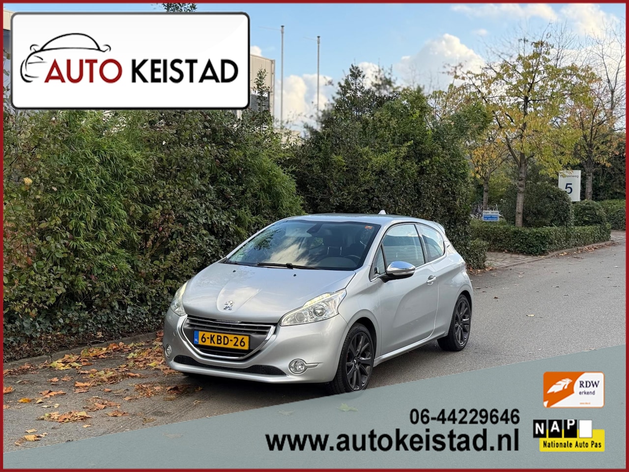 Peugeot 208 - 1.6 THP 156PK NAVIGATIE/LEDER/CLIMA! SUPER STAAT! - AutoWereld.nl