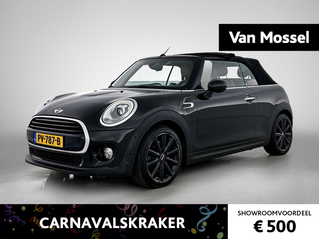 MINI Cabrio - Mini 1.5 Cooper Chili Serious Business | HEAD-UP DISPLAY | ACHTERUITRIJCAMERA | DRIVING MO - AutoWereld.nl