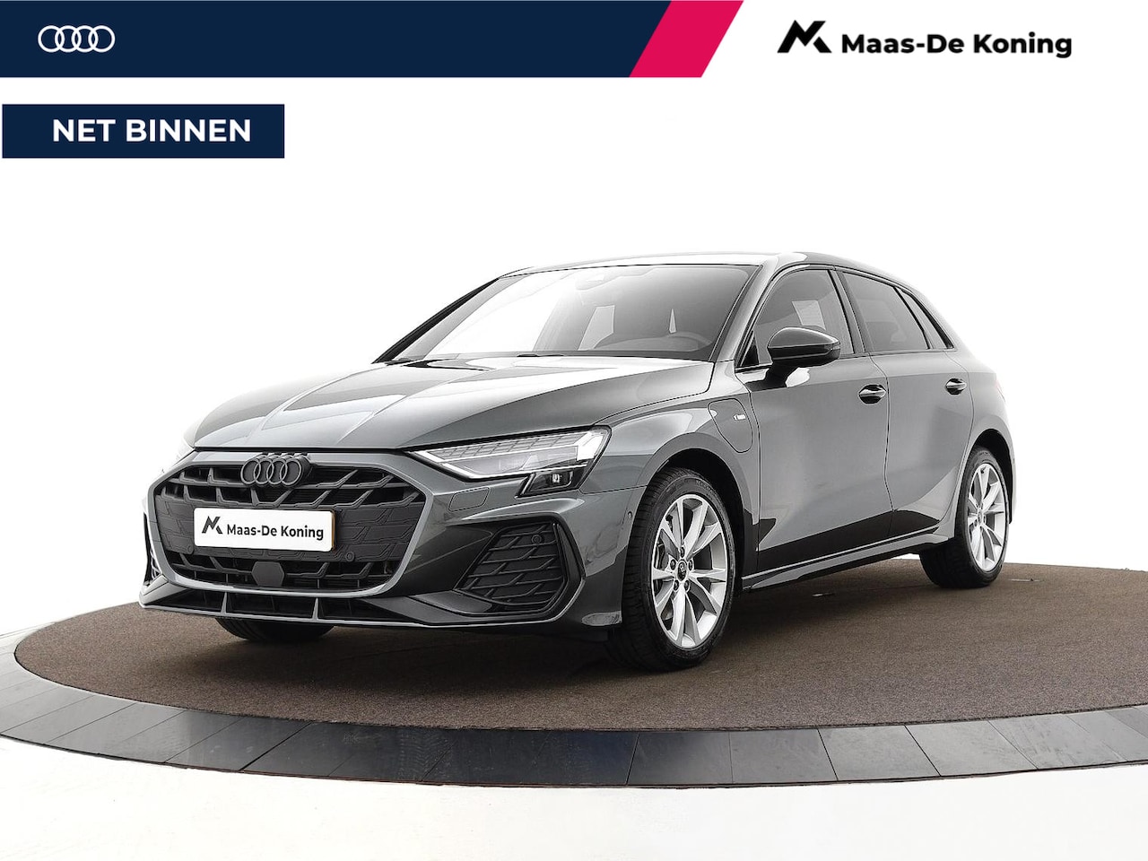 Audi A3 Sportback - 40 TFSIe 204pk S-tronic S edition · Camera · Apple/Android Car Play ·  Navigatie · Stoelve - AutoWereld.nl