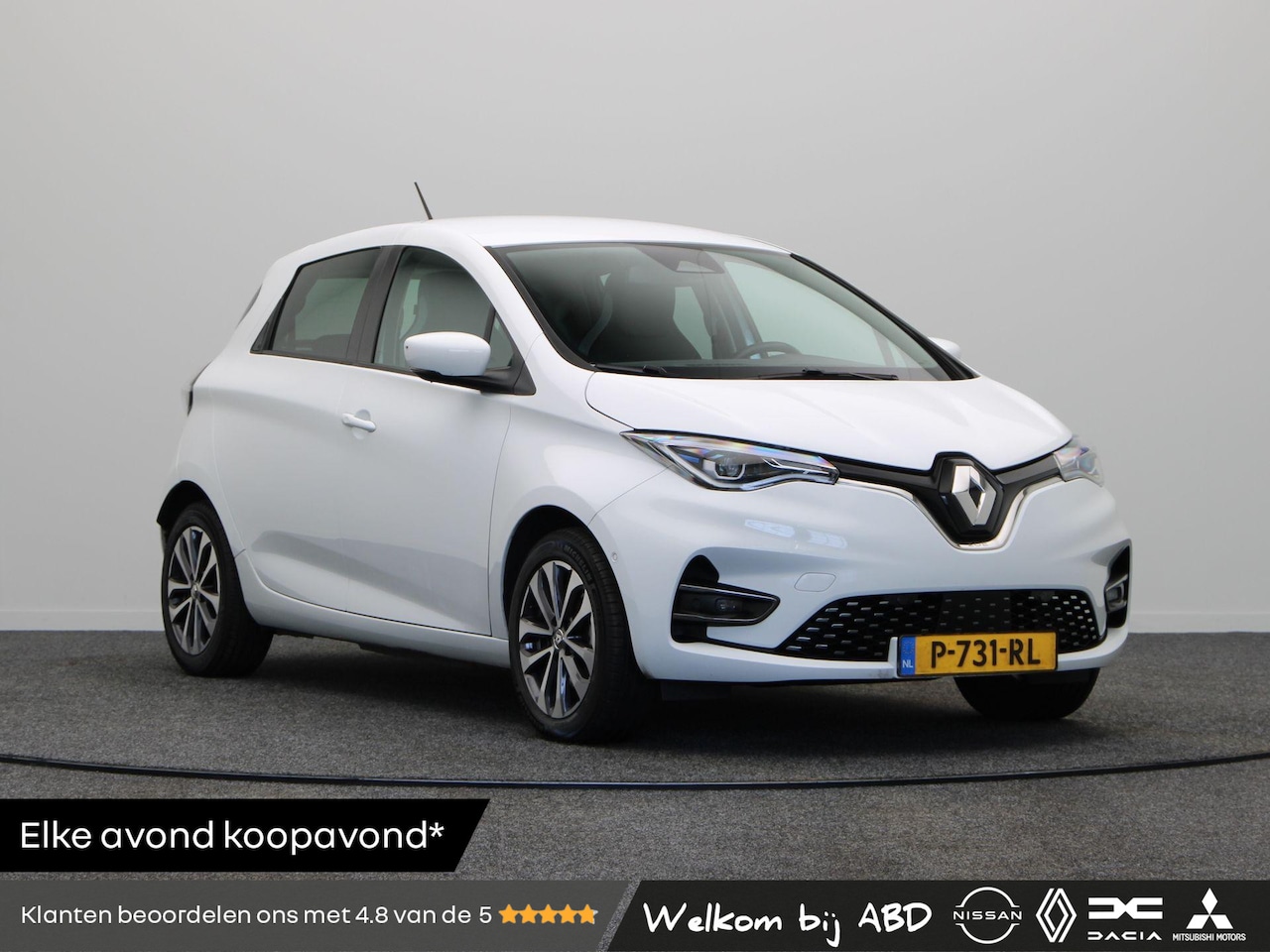 Renault Zoe - R135 Intens 52 kWh 94% Accu score | Stoel en stuurverwarming | Trekhaak | Climate control - AutoWereld.nl