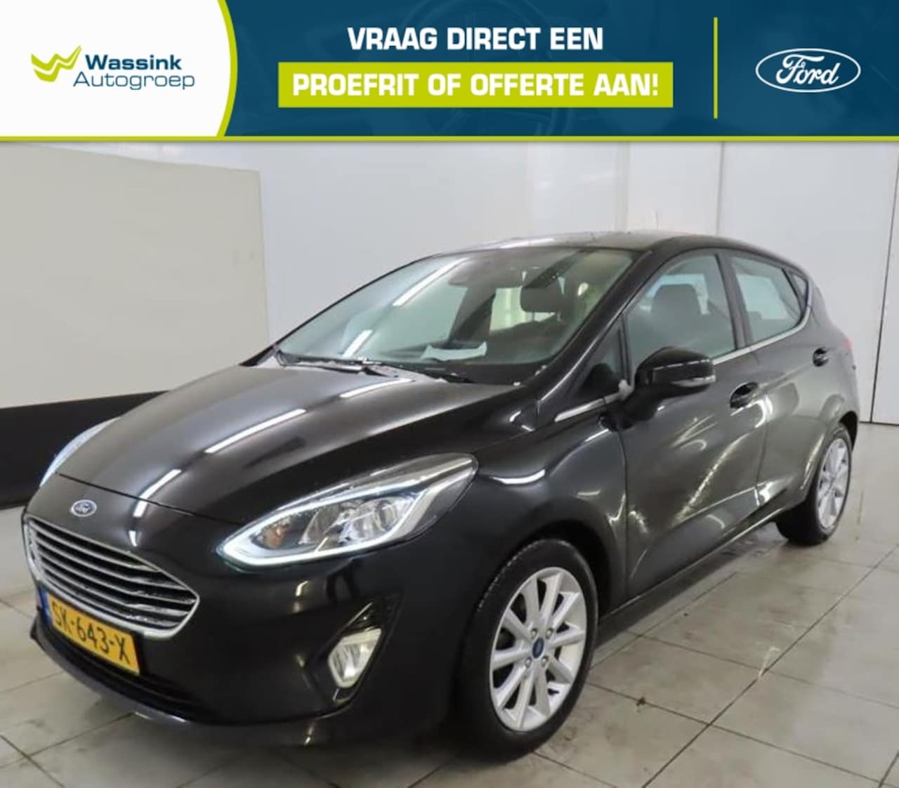 Ford Fiesta - 1.0 EcoBoost 100pk 5dr Titanium - AutoWereld.nl