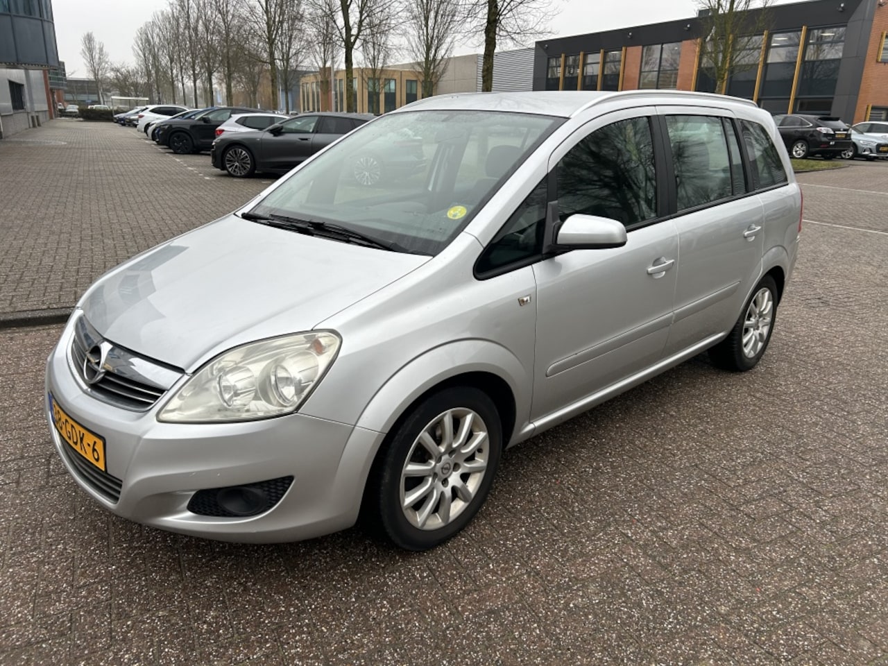 Opel Zafira - 1.6 Temptation 7 PERSOONS AIRCO TREKHAAK. - AutoWereld.nl