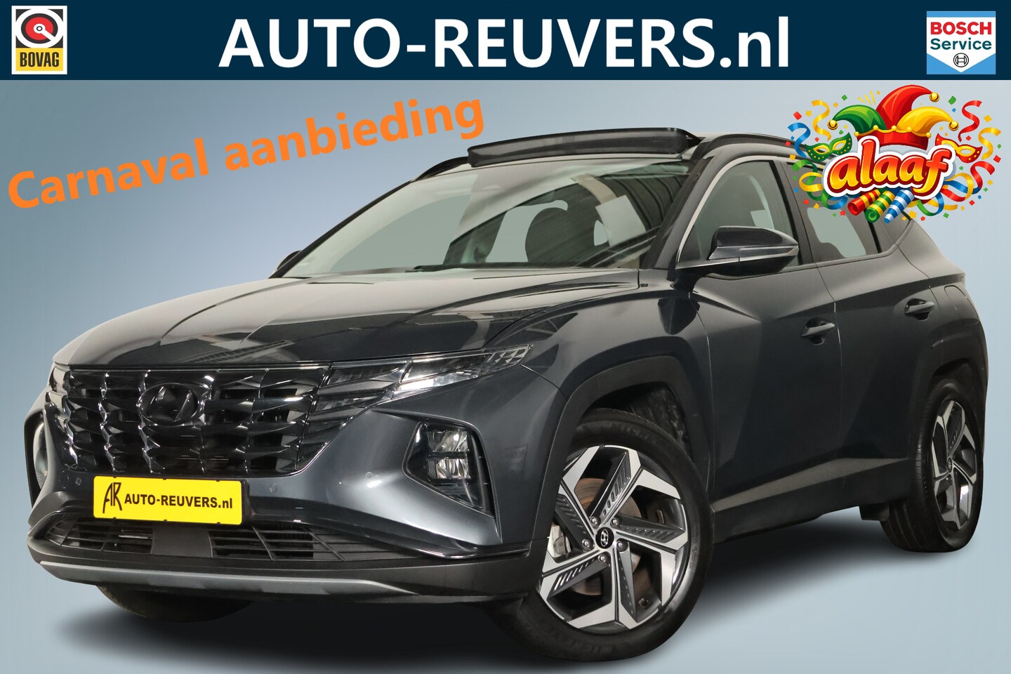 Hyundai Tucson - 1.6 T-GDI PHEV Comfort 4WD / Opendak / ACC / cam / CarPlay / LED - AutoWereld.nl