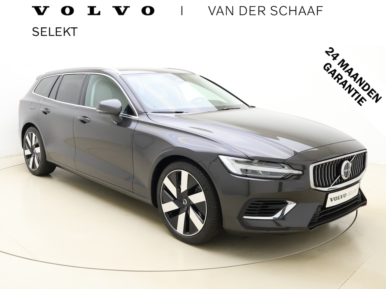 Volvo V60 - T6 350pk AWD Essential Bright / Blond leder / ACC / PDC V+A / Camera /  Stoel/- en stuurve - AutoWereld.nl