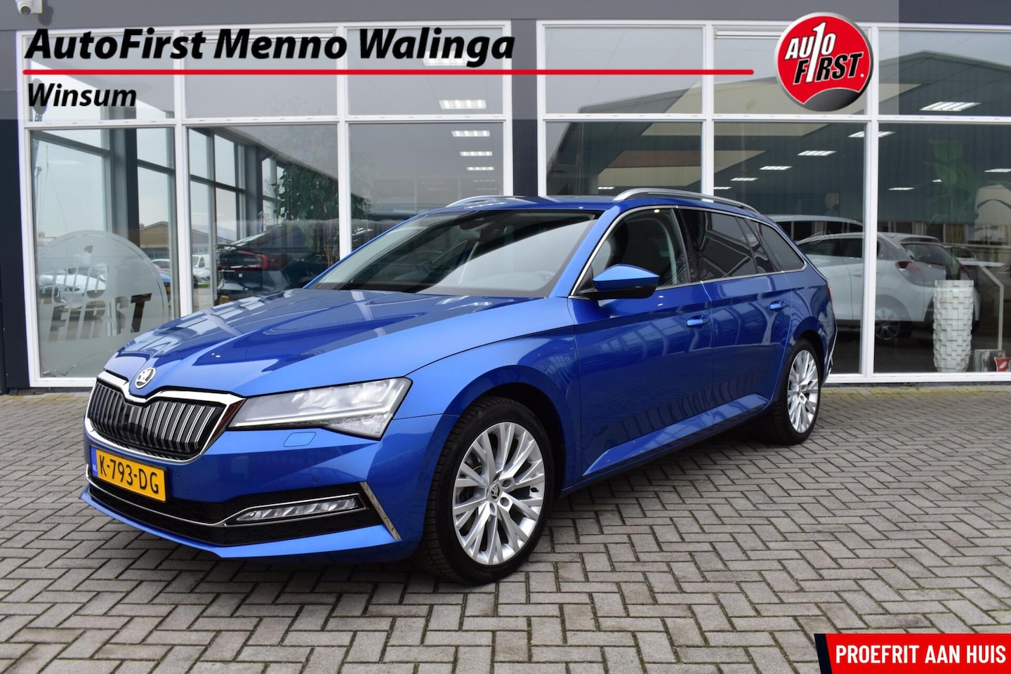 Skoda Superb Combi - 1.4 TSI iV Business Edition Plus|Automaat|Trekhaak|Elek. Panoramadak|Elek. Voorstoelen| - AutoWereld.nl