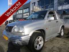 Suzuki Grand Vitara - 1.6 Cabrio 4 persoons uitvoering nw apk elec ramen , verwarmde stoelen , trekhaak etc
