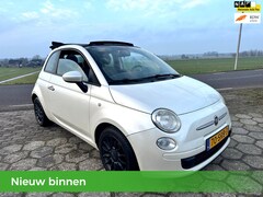 Fiat 500 C - NAP AUTOMAAT CABRIO LEDER AIRCO NIEUWE APK VELGEN