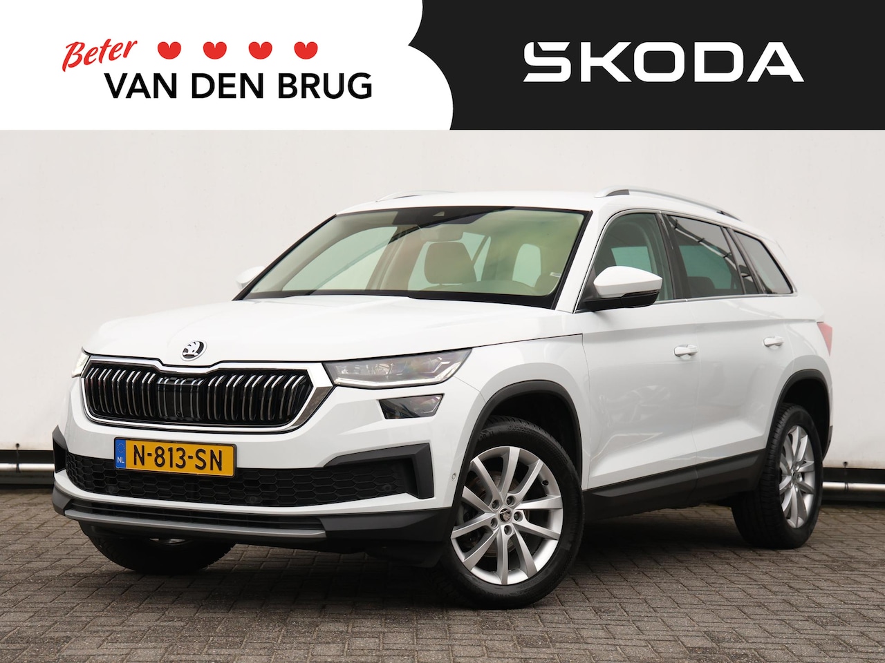 Skoda Kodiaq - 1.5 TSI Business Edition Plus 150PK DSG | Lederen bekleding | Trekhaak | Led | Camera | St - AutoWereld.nl