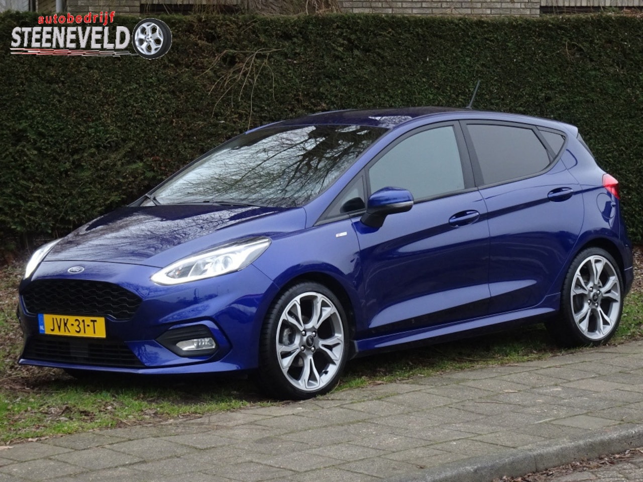 Ford Fiesta - 1.0 100PK ST-Line met Navi, 18'' Velgen en WinterPack - AutoWereld.nl