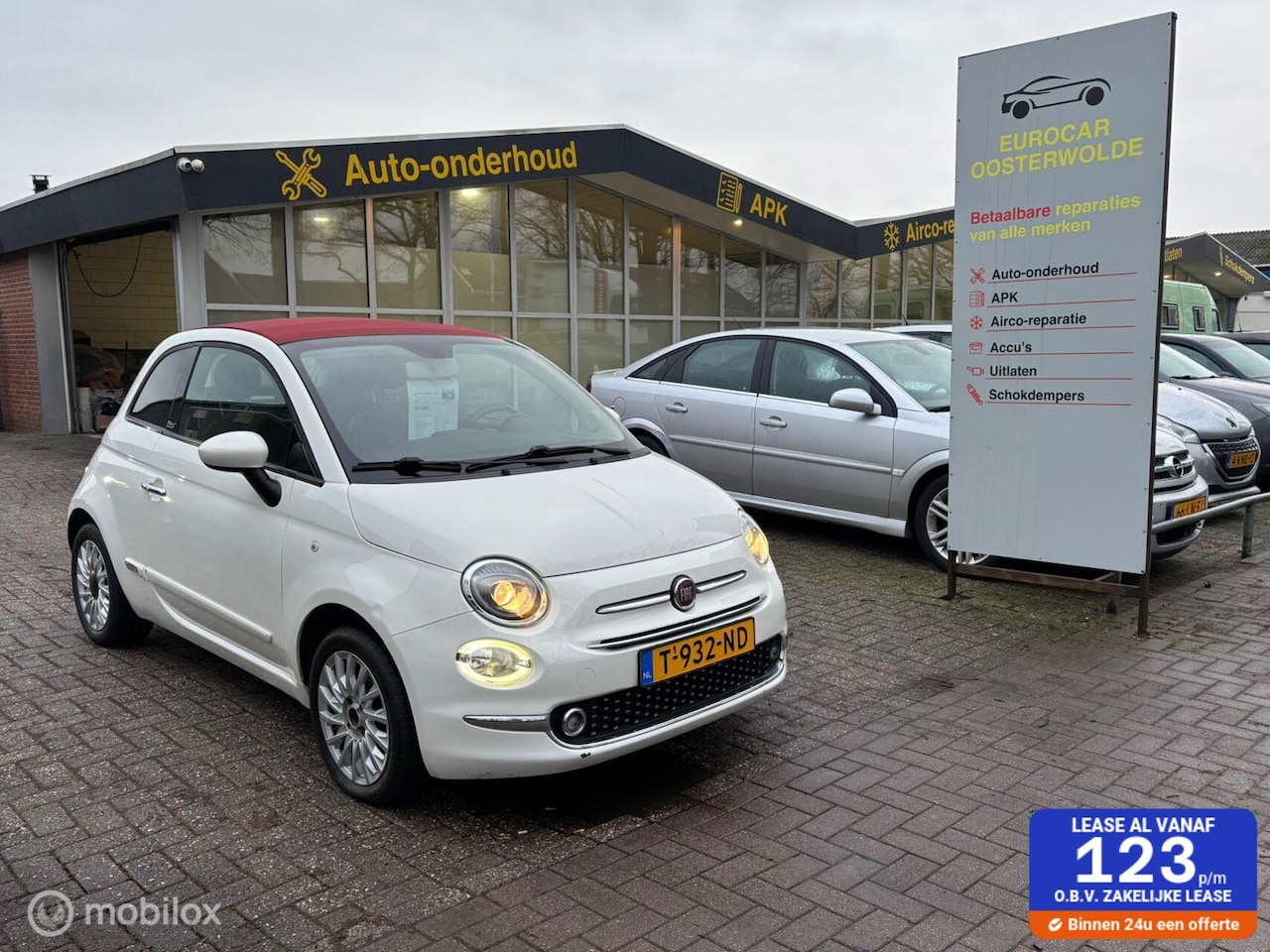 Fiat 500 - 1.2 CABRIO // 97000 KM // NAP - AutoWereld.nl
