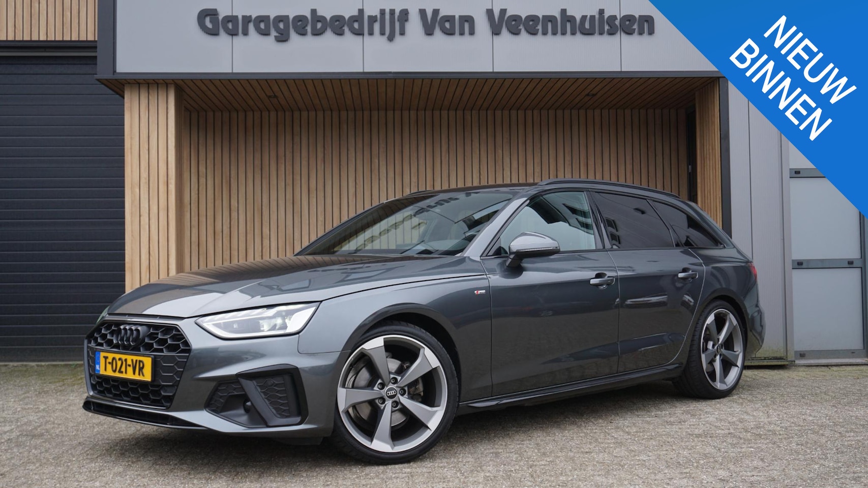 Audi A4 Avant - 35 TFSI 150pk 2x S-Line *Black Optik* LED *Elek.Trekhaak* 19inch LM Rotor Virtual Cockpit - AutoWereld.nl