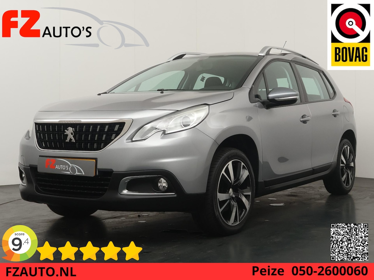 Peugeot 2008 - 1.2 PureTech Blue Lion - Navigatie - Cruise Control - Lichtmetalen velgen - Trekhaak - AutoWereld.nl