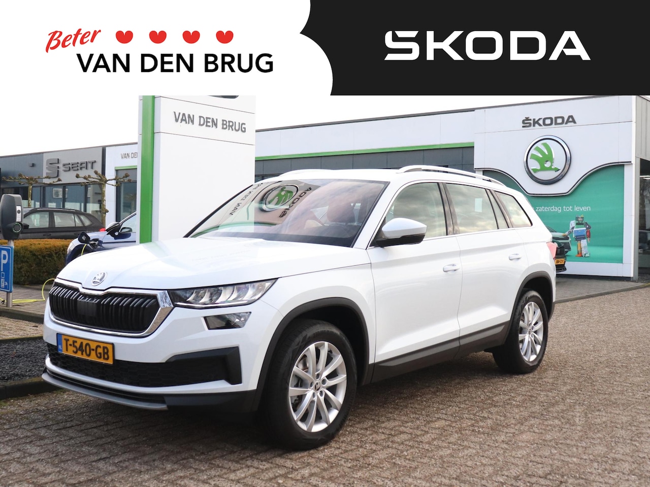 Skoda Kodiaq - 1.5 TSI 150pk AUTOMAAT Business Edition | Trekhaak | Achteruitrijcamera | Navigatie | Stoe - AutoWereld.nl
