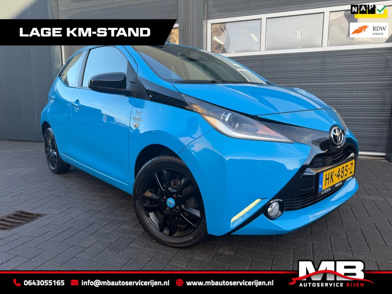 Toyota Aygo - 1.0 VVT-i x-cite 1.0 VVT-i x-cite, camera, (1e eigenaar) - AutoWereld.nl