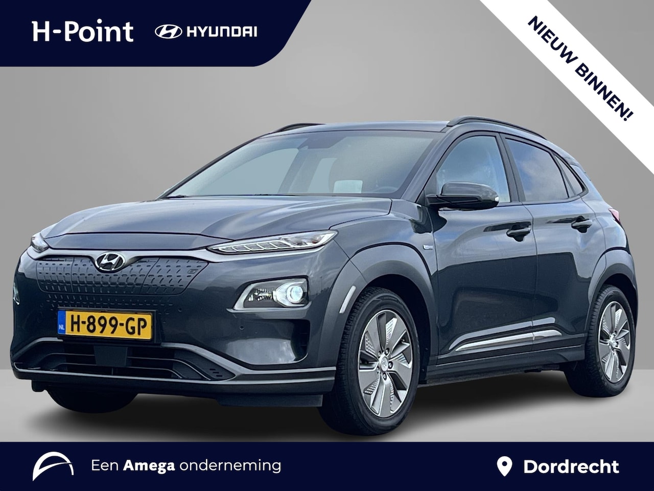 Hyundai Kona Electric - EV Premium 64 kWh | Head-up Display | Adaptieve cruisecontrol | Geïntegreerde navigatie | - AutoWereld.nl