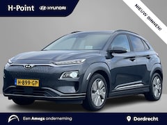 Hyundai Kona Electric - EV Premium 64 kWh | SCHUIFKANTELDAK | LEDEREN BEKLEDING | HEAD UP DISPLAY | ADAPTIEVE CRUI