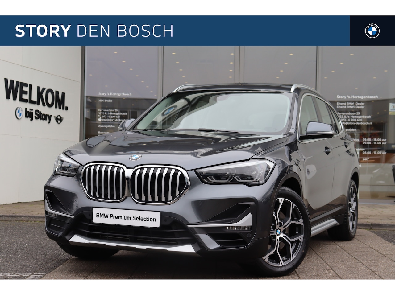 BMW X1 - xDrive25e High Executive xLine Automaat / Panoramadak / Trekhaak / Achteruitrijcamera / He - AutoWereld.nl