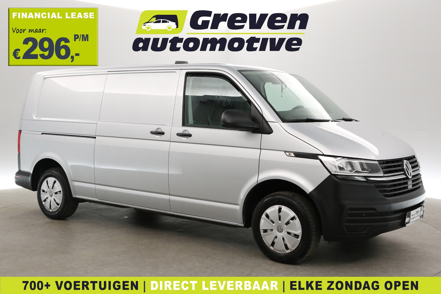 Volkswagen Transporter - T6.1 2.0 TDI L2H1 | Airco | 3 Zits | Parkeersensoren | Elektrpakket - AutoWereld.nl