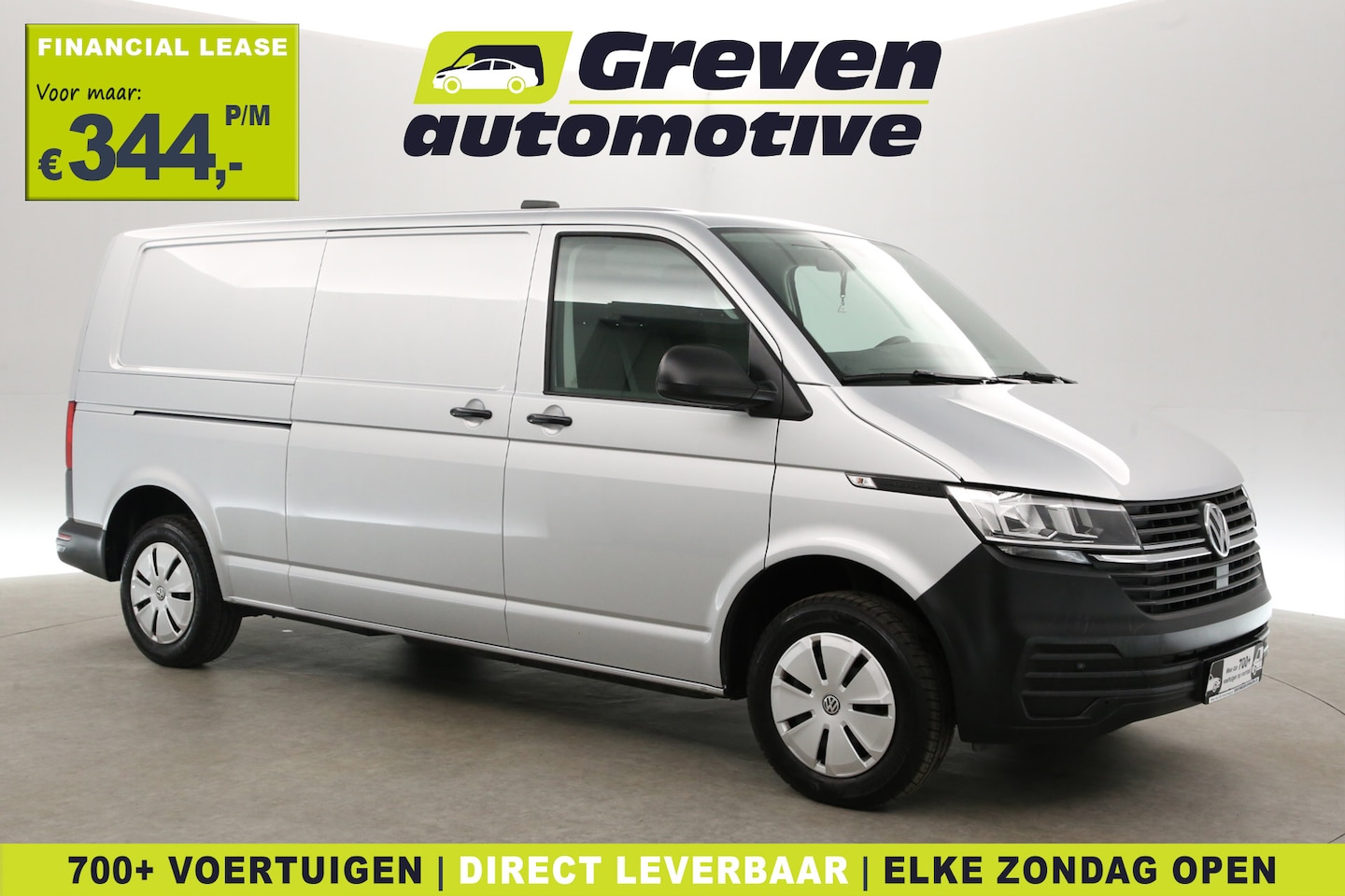 Volkswagen Transporter - T6.1 2.0 TDI L2H1 | Airco | 3 Zits | Parkeersensoren | Elektrpakket - AutoWereld.nl