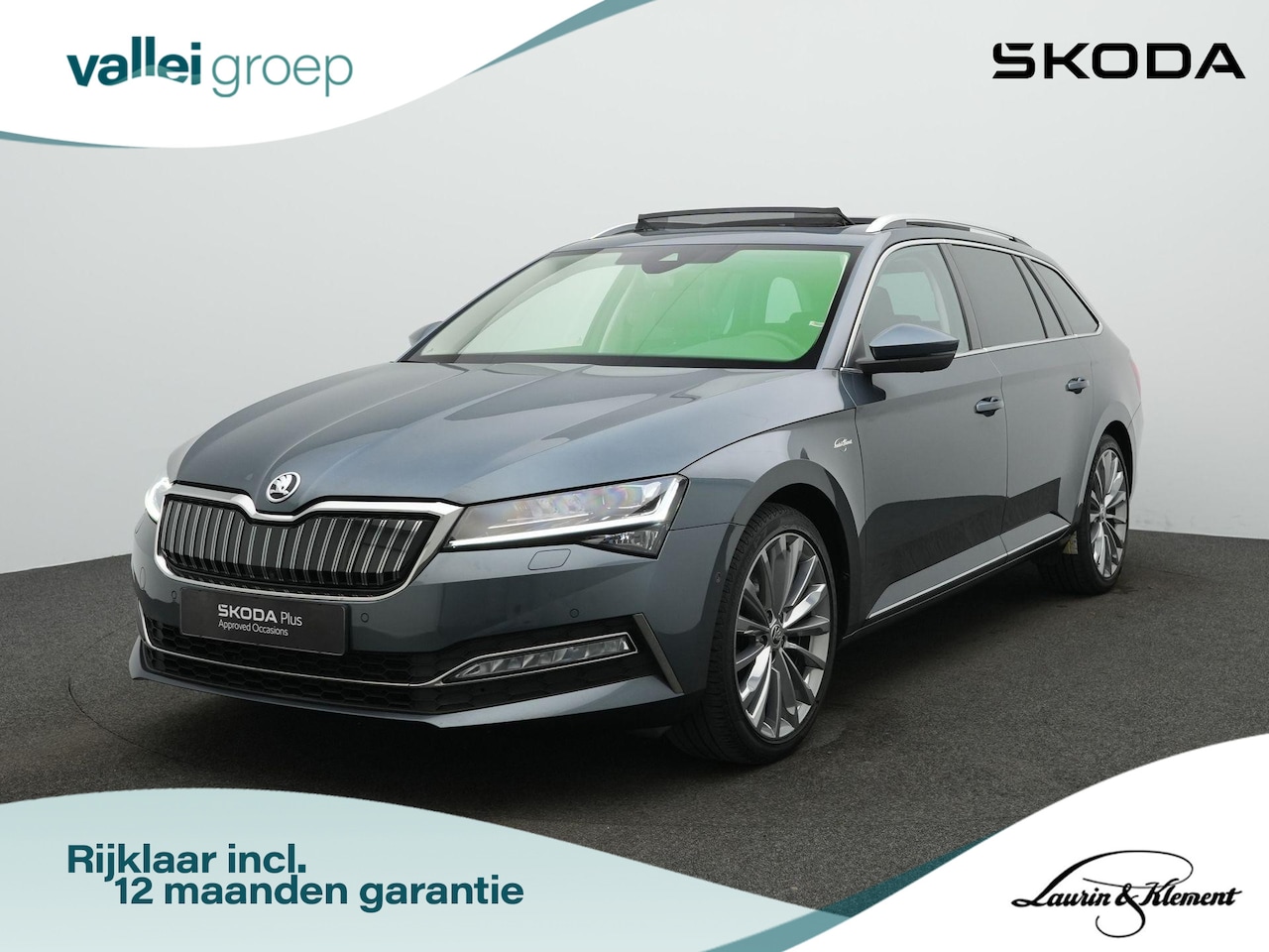 Skoda Superb Combi - 1.4 TSI iV 218 pk DSG Laurin & Klement | Panoramadak | Trekhaak | Navigatie Columbus | Geh - AutoWereld.nl