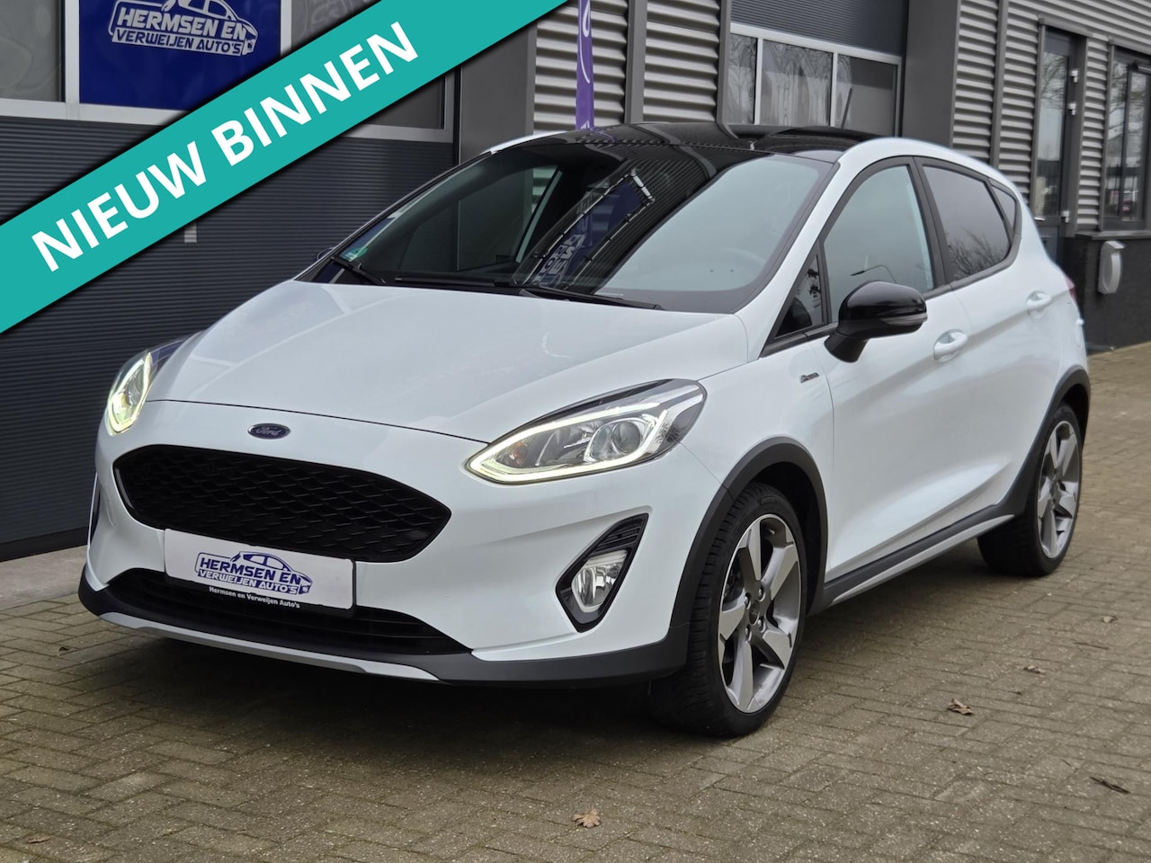 Ford Fiesta - 1.0 EcoBoost Active zeer luxe uitvoering! - AutoWereld.nl