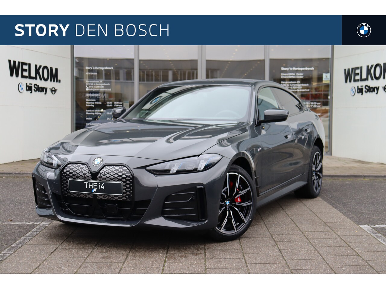 BMW i4 - eDrive40 M Sport / Achteruitrijcamera / Adaptieve LED / Live Cockpit Plus / Stoelverwarmin - AutoWereld.nl