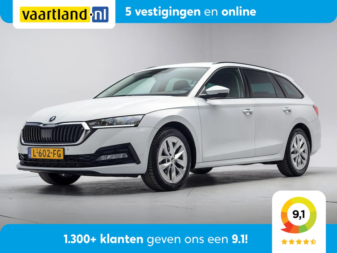 Skoda Octavia - 1.0 e-TSI Business Edition Aut. [ Navi Virtual Carplay Full LED ] - AutoWereld.nl