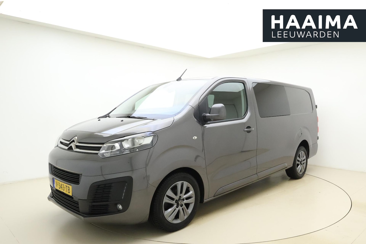 Citroën Jumpy - 2.0 BlueHDI 120 Business XL DC S&S Dubbele cabine | Navigatie | Trekhaak | Parkeersensoren - AutoWereld.nl