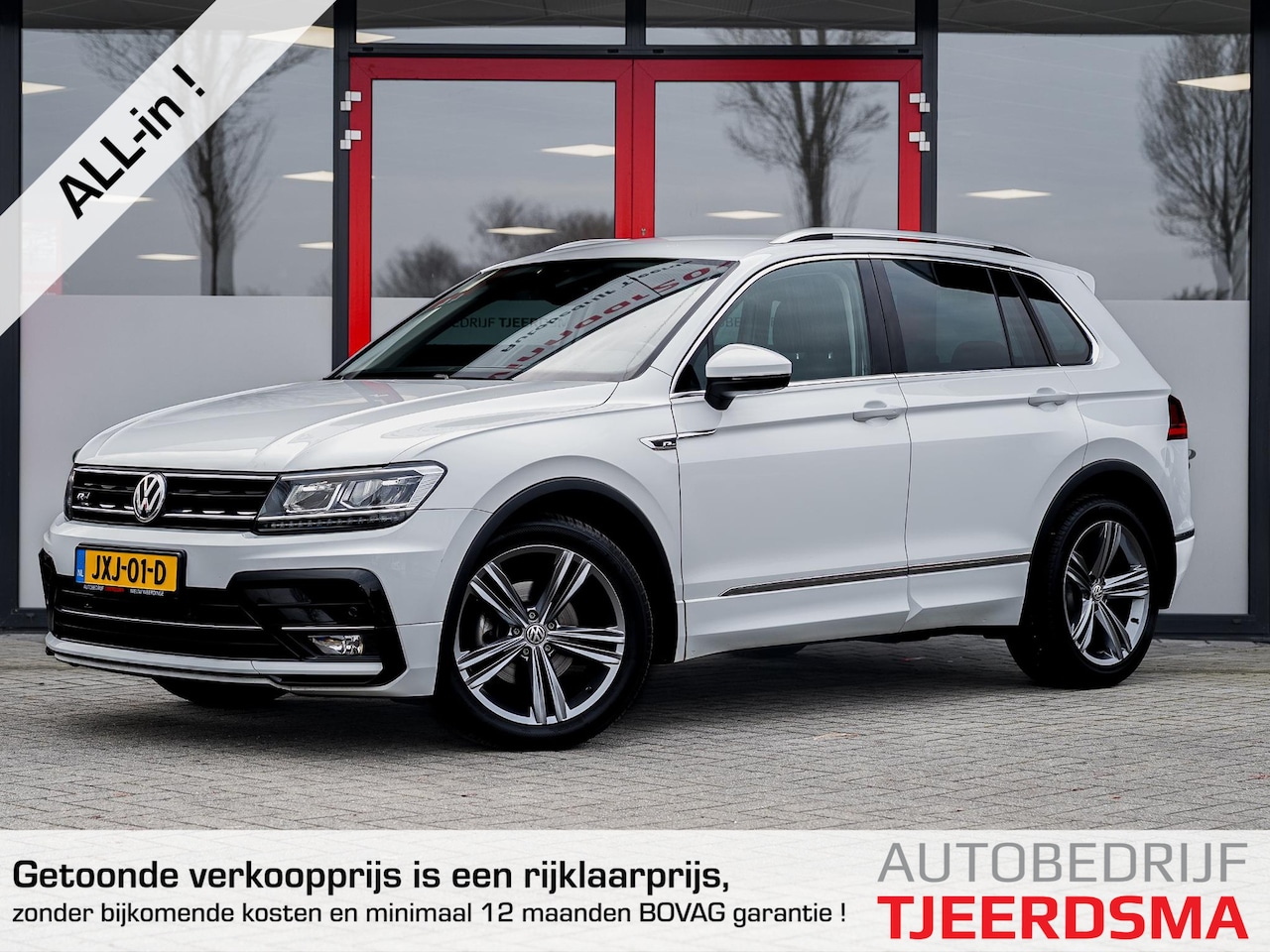 Volkswagen Tiguan - 1.5 TSI R-Line | Trekhaak | LED Koplampen | Adaptieve Cruise Control | Parkeersensoren | C - AutoWereld.nl