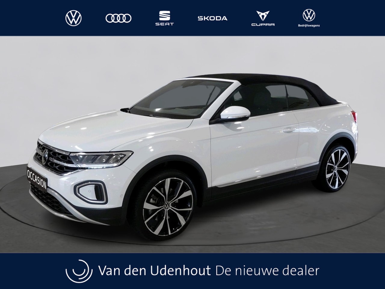 Volkswagen T-Roc Cabrio - 1.0 TSI Style | Comfortpakket | 19" Misano | Digital Cockpit | Climatronic | VERWACHT - AutoWereld.nl