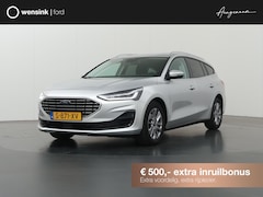 Ford Focus Wagon - 1.0 EcoBoost Hybrid Titanium | Navigatie | Climate Control | Cruise Control | Parkeersenso