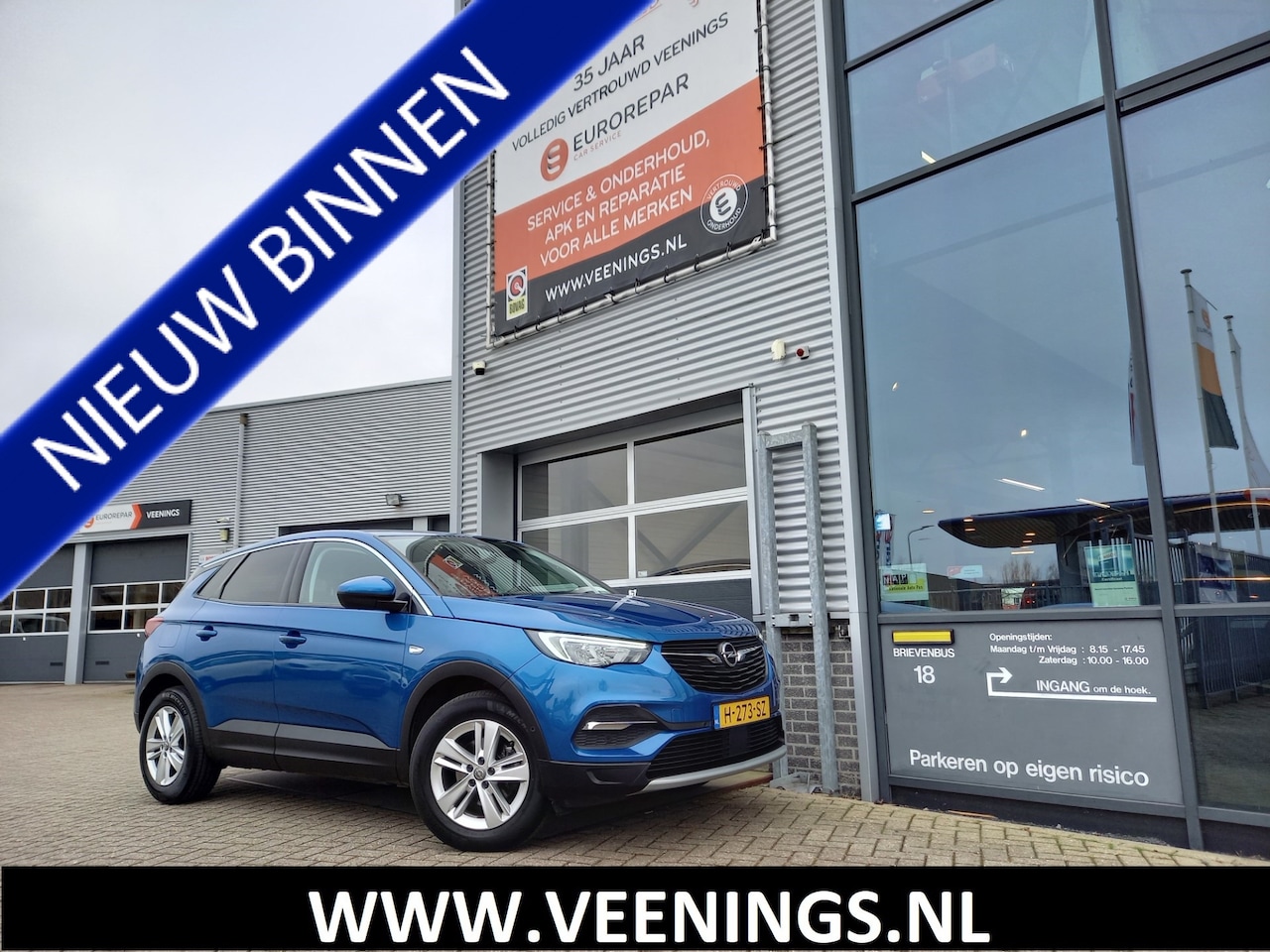 Opel Grandland X - 1.2 Turbo Business Executive AUTOMAAT - NL AUTO - CAMERA - TREKHAAK - ANDROID / CARPLAY - AutoWereld.nl
