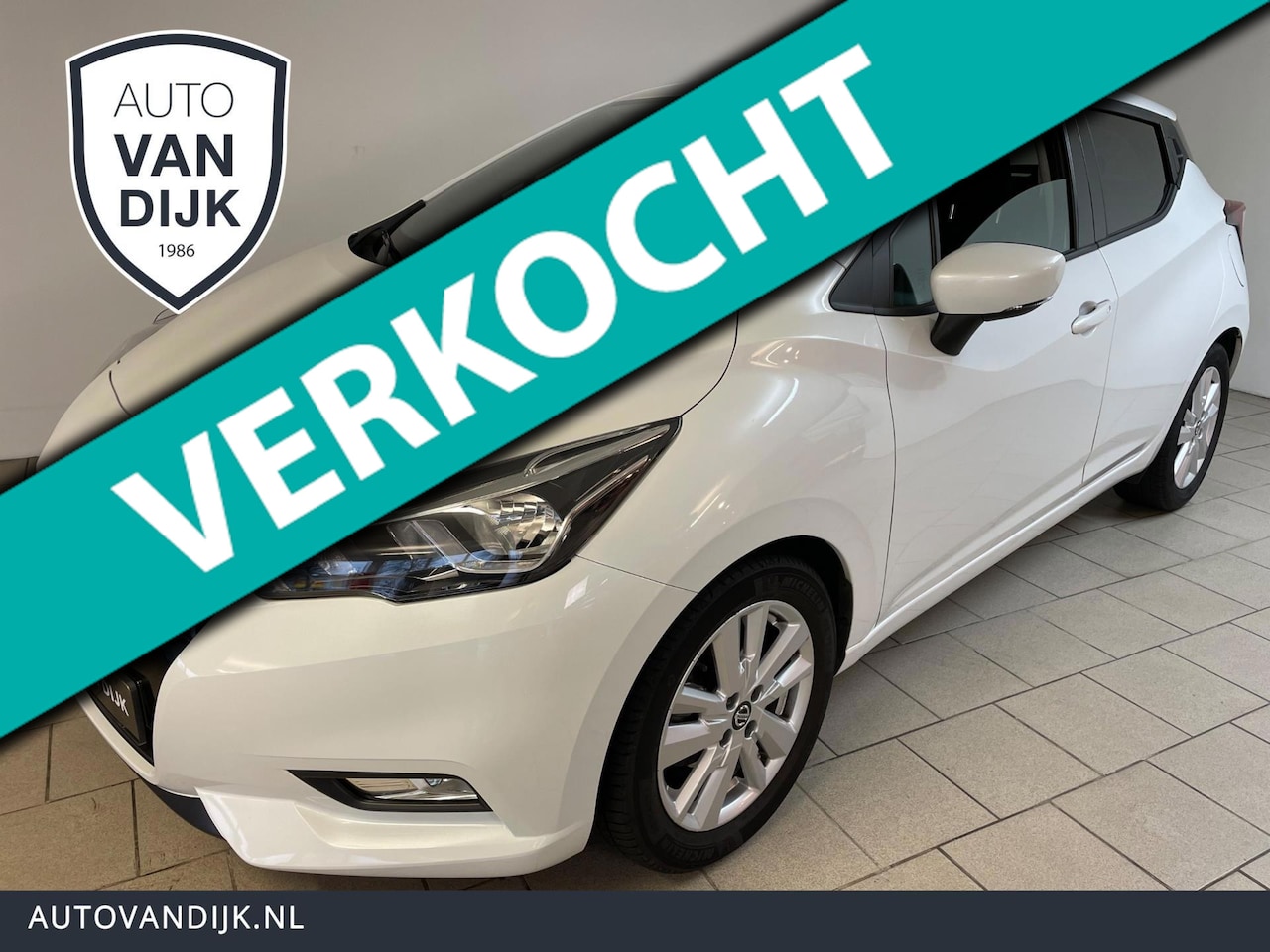 Nissan Micra - 1.0 IG-T N-Connecta 100PK AIRCO NAVI CRUISE PARELMOER WIT VELGEN PDC NIEUWSTAAT - AutoWereld.nl
