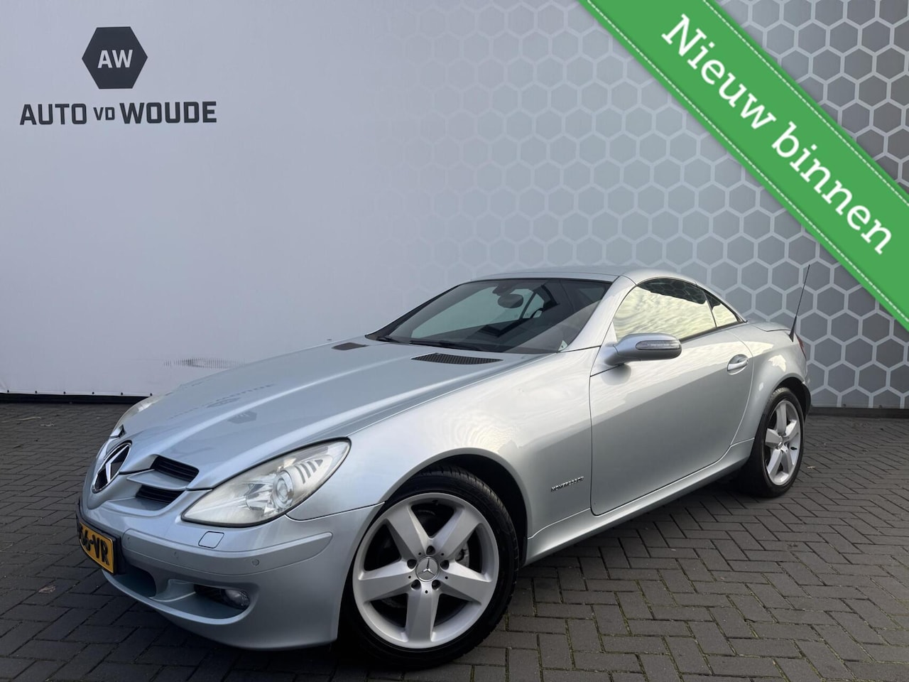 Mercedes-Benz SLK-klasse - 200 Compressor Leer Cabrio Xenon - AutoWereld.nl