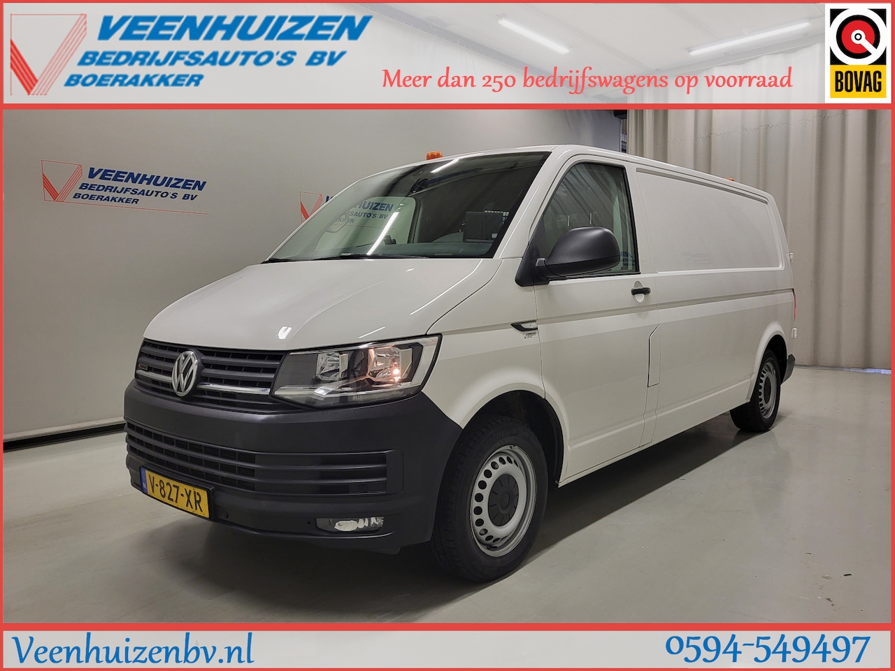 Volkswagen Transporter - 2.0TDI 150pk L2/H1 4Motion Euro 6! - AutoWereld.nl